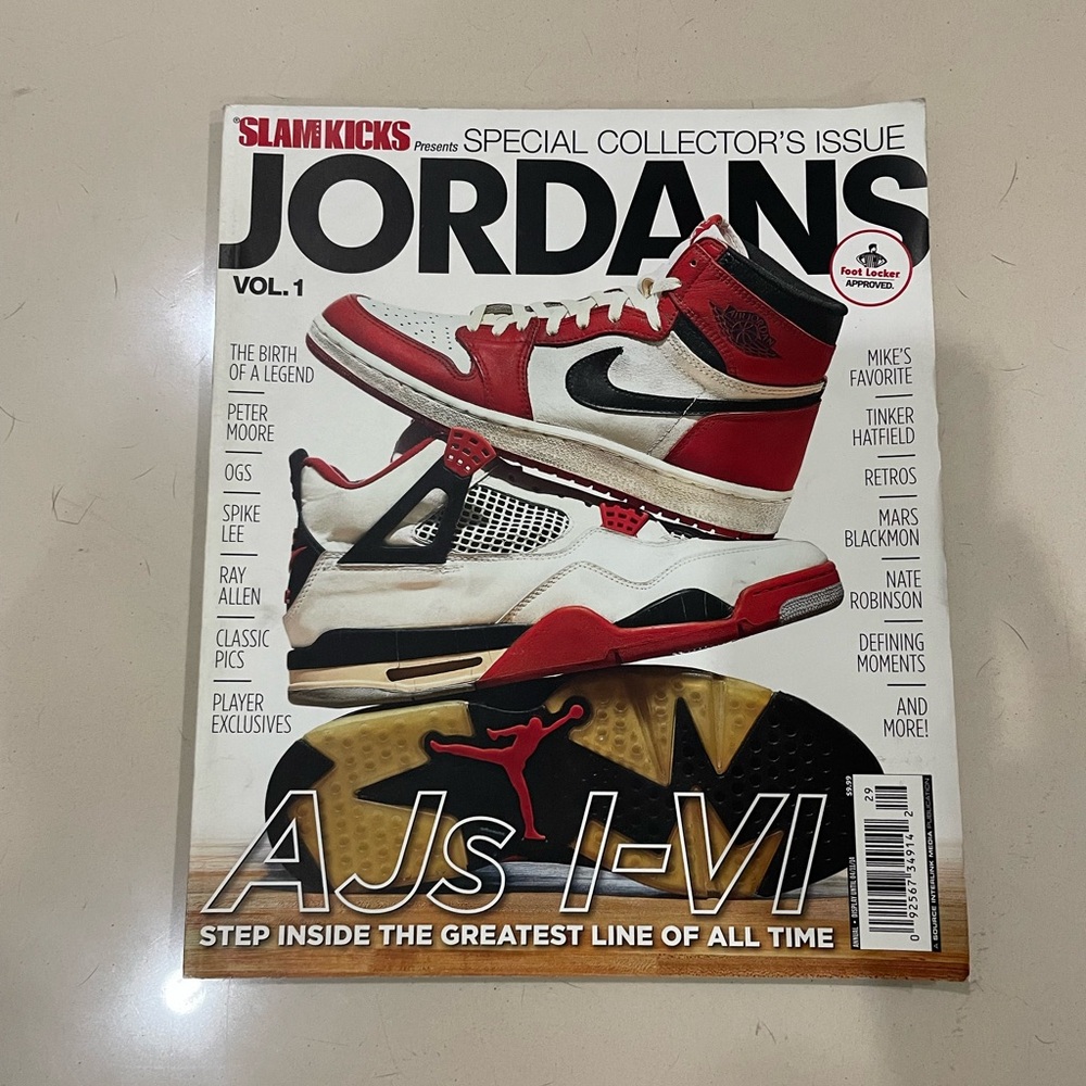RARE Slam Kicks Jordan Nike Magazine